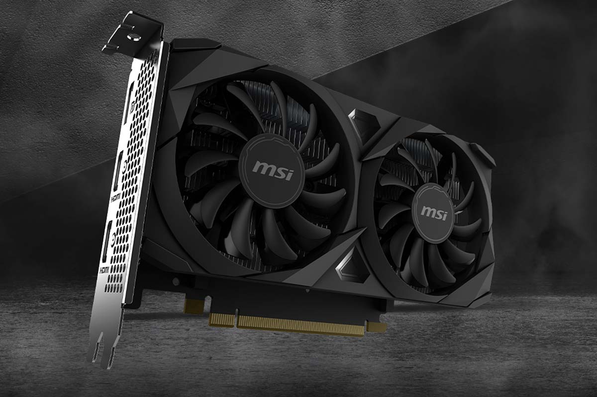 MSI GEFORCE RTX 3050 6GB VENTUS 2X GRAPHICS CARD