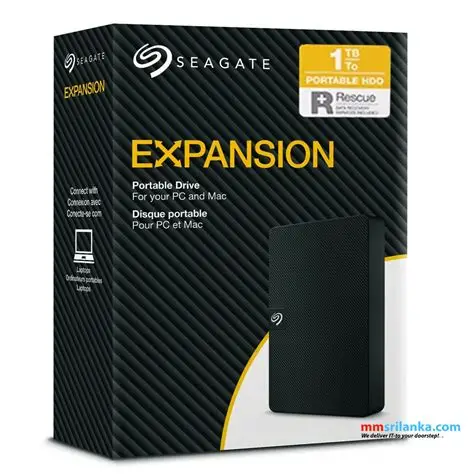 Seagate 1TB Expansion Portable Hard Drive