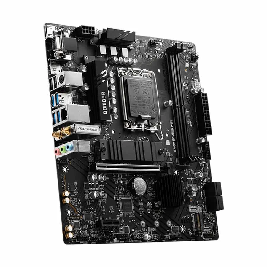MSI B760M BOMBER WIFI MOTHER BOARD